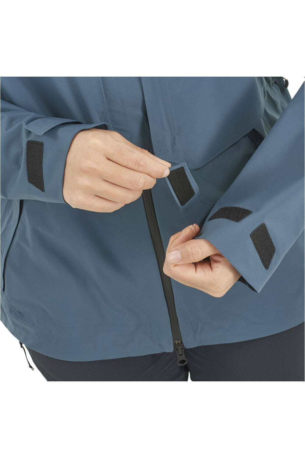 Salomon chaqueta impermeable mujer OUTERPATH 2.5L PRO JKT W vista detalle