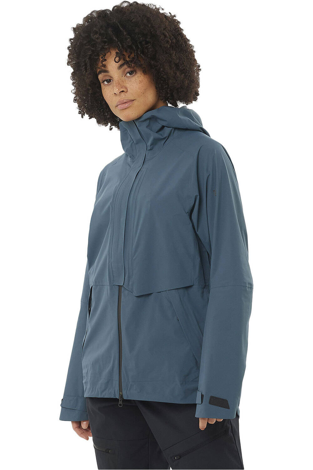 Salomon chaqueta impermeable mujer OUTERPATH 2.5L PRO JKT W vista frontal