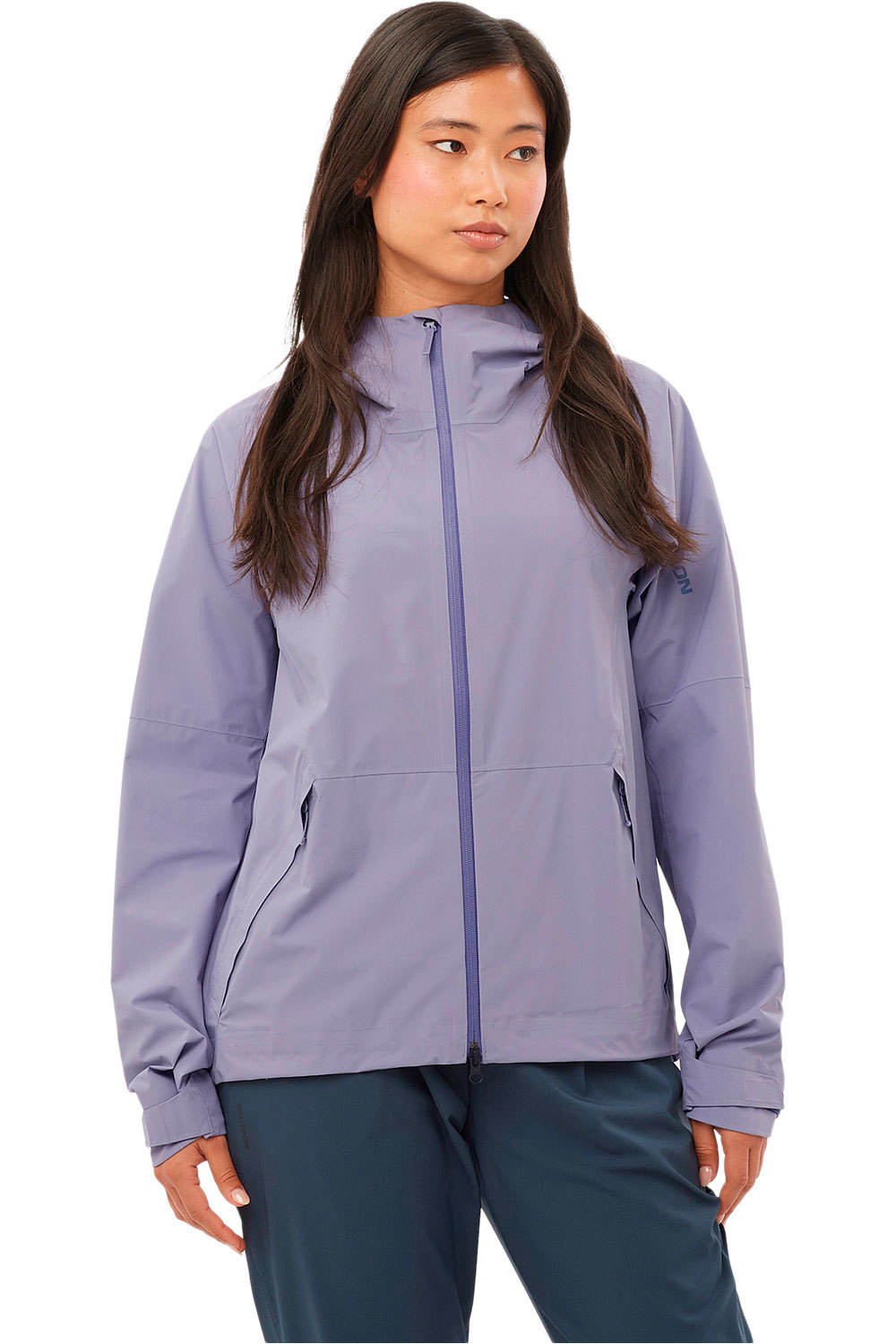 Salomon chaqueta impermeable mujer OUTERPATH 2.5L WP JKT W vista frontal