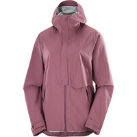 Salomon chaqueta impermeable mujer OUTERPATH PRO 2.5L JKT W vista detalle