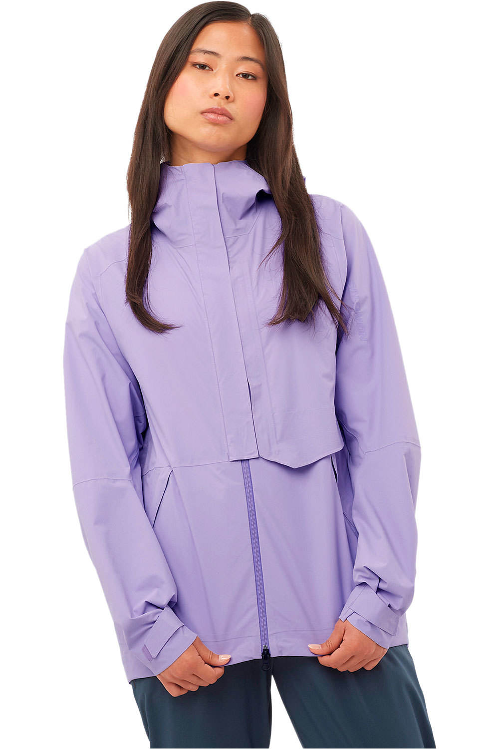 Salomon chaqueta impermeable mujer OUTERPATH PRO 2.5L JKT W vista frontal