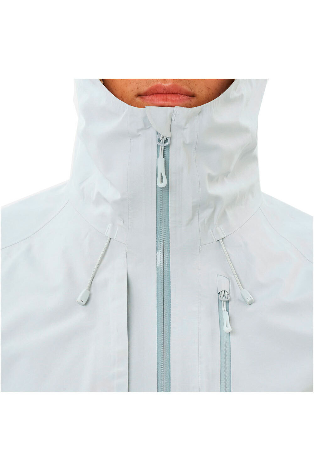 Salomon chaqueta impermeable mujer OUTLINE 3L GTX W vista detalle