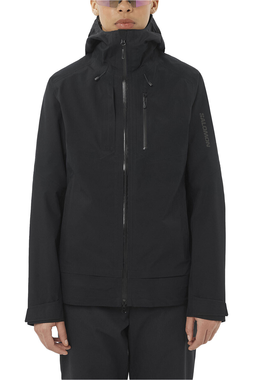 Salomon chaqueta impermeable mujer OUTLINE 3L GTX W vista frontal