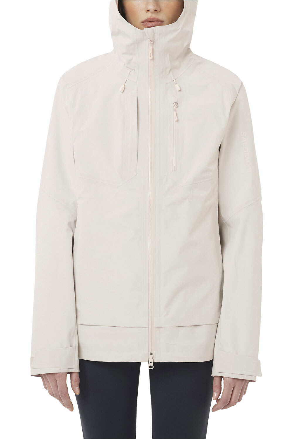 Salomon chaqueta impermeable mujer OUTLINE 3L GTX W vista frontal