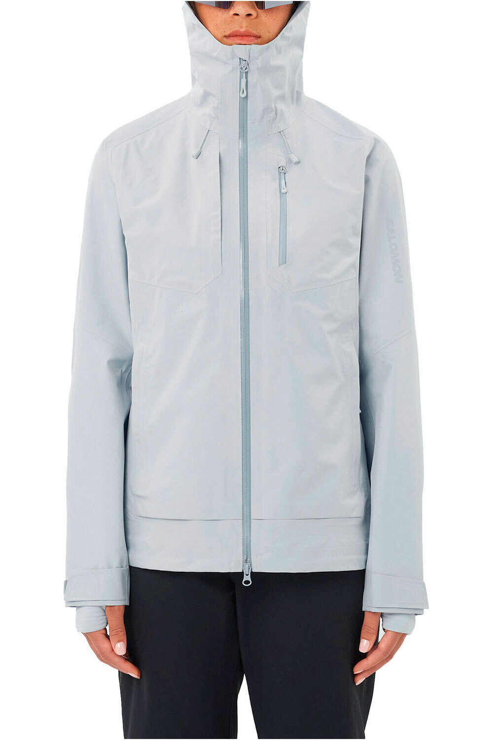 Salomon chaqueta impermeable mujer OUTLINE 3L GTX W vista frontal