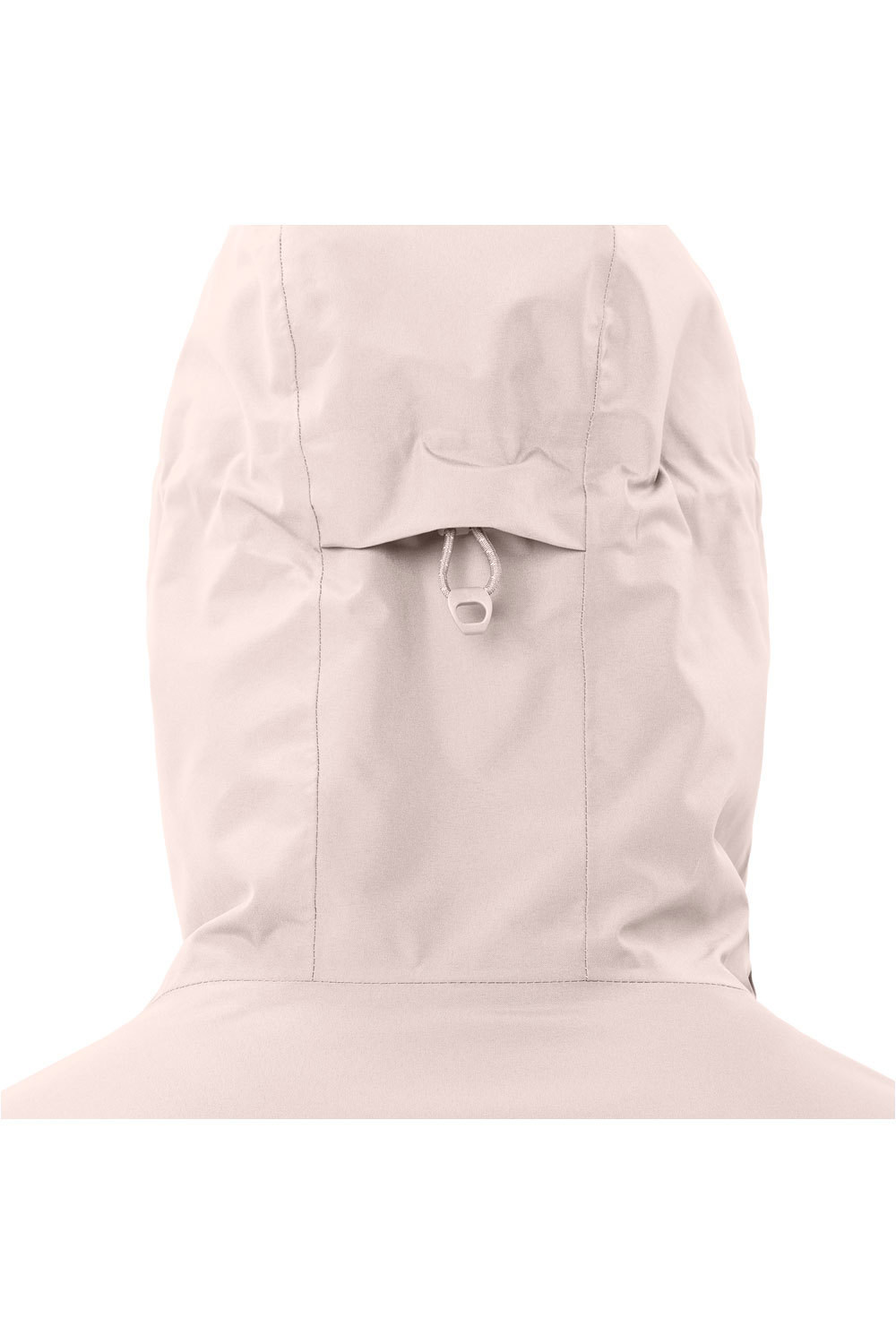 Salomon chaqueta impermeable mujer OUTSCAPE 2L LONG JKT S W vista detalle