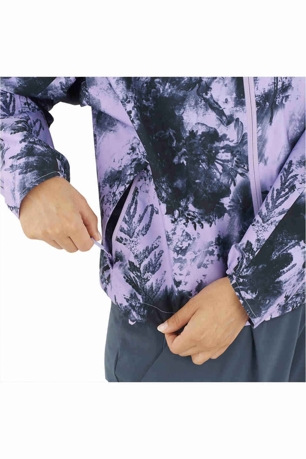 Salomon chaqueta impermeable mujer OUTSCAPE 2L SHORT JKT P W 03