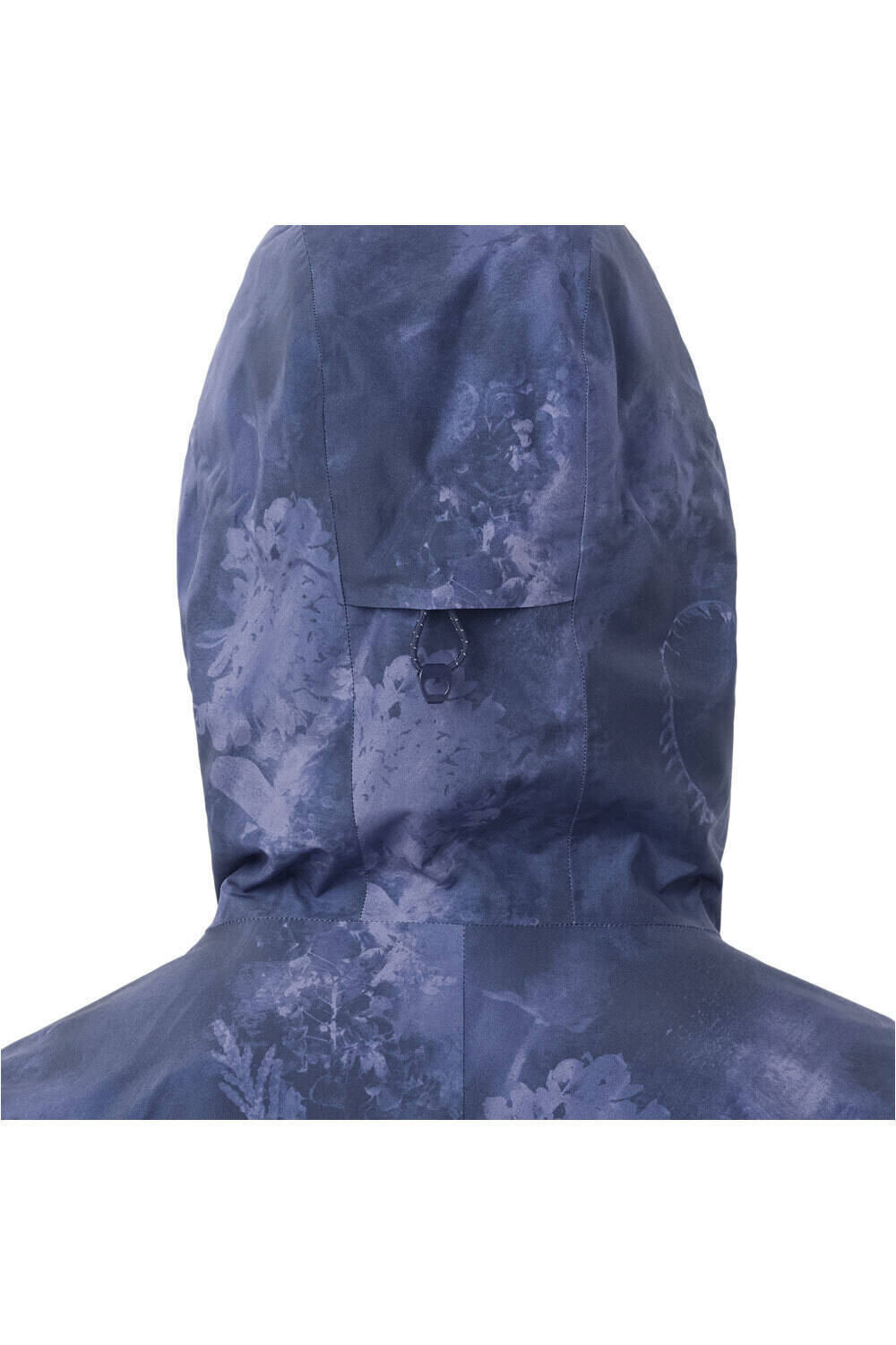 Salomon chaqueta impermeable mujer OUTSCAPE 2L SHORT JKT P W vista detalle