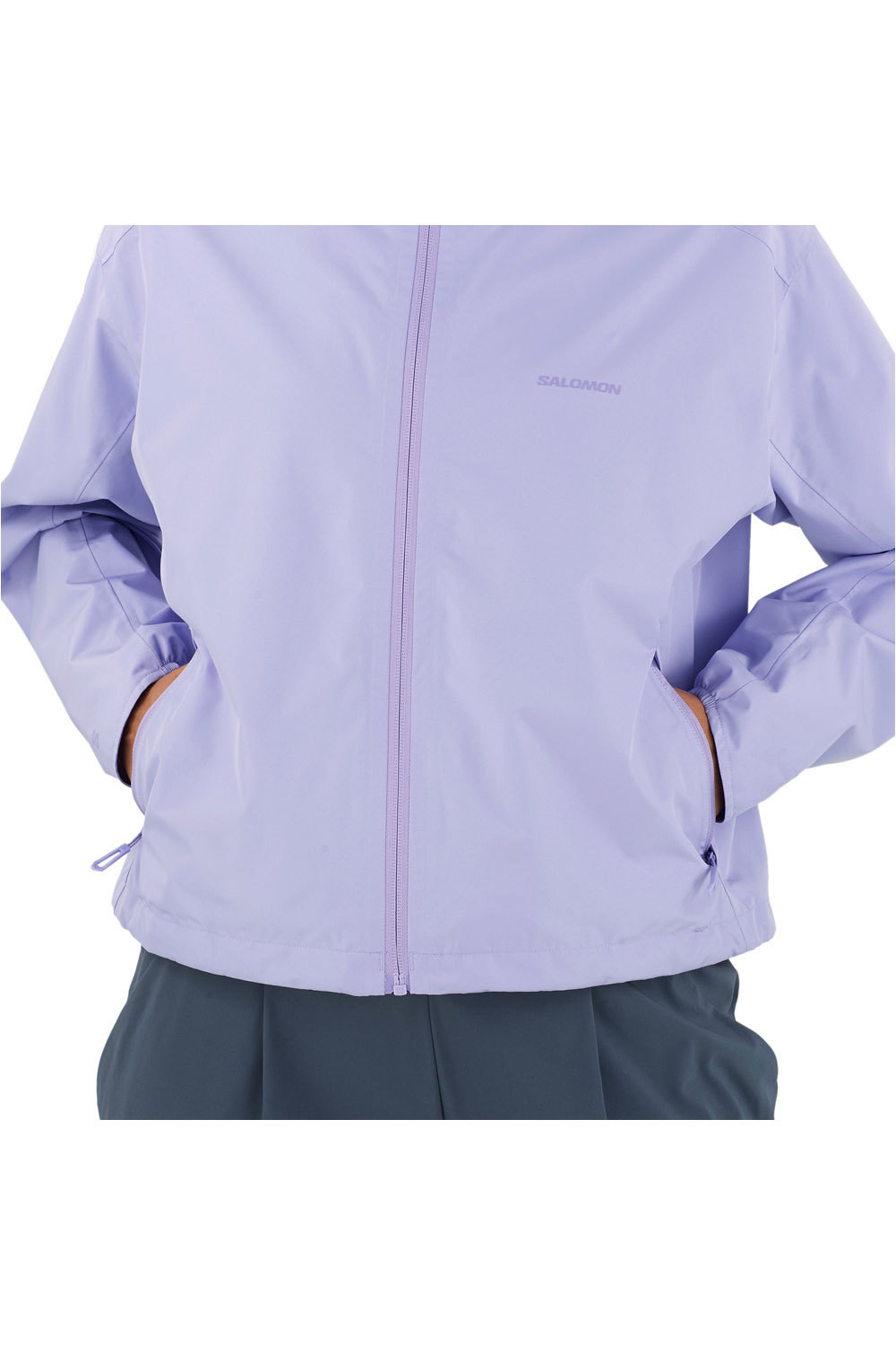Salomon chaqueta impermeable mujer OUTSCAPE 2L SHORT JKT S W 05