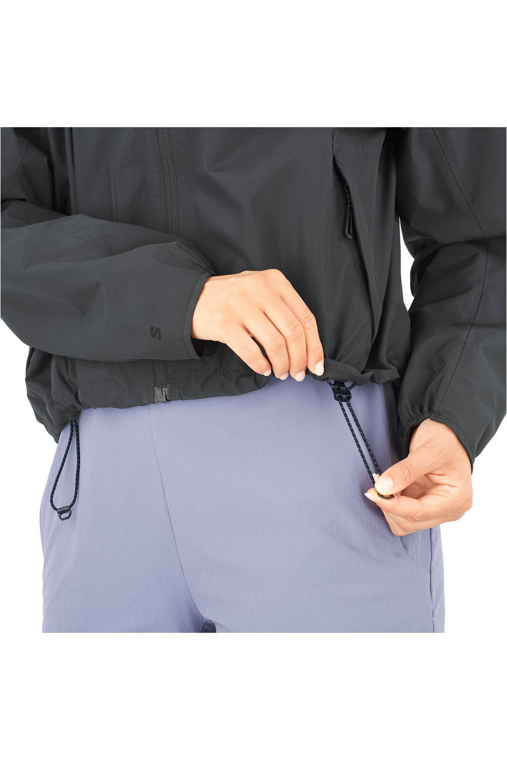 Salomon chaqueta impermeable mujer OUTSCAPE 2L SHORT JKT S W 05