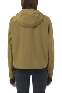 Salomon chaqueta impermeable mujer OUTSCAPE 2L SHORT JKT S W vista trasera