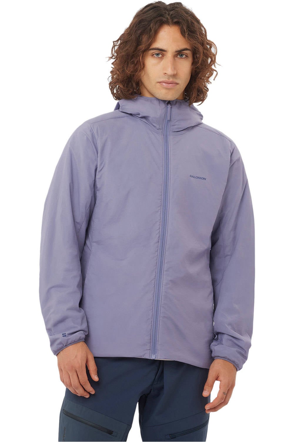 Salomon chaqueta outdoor hombre MOUNTAIN FLEX JKT HD M vista frontal