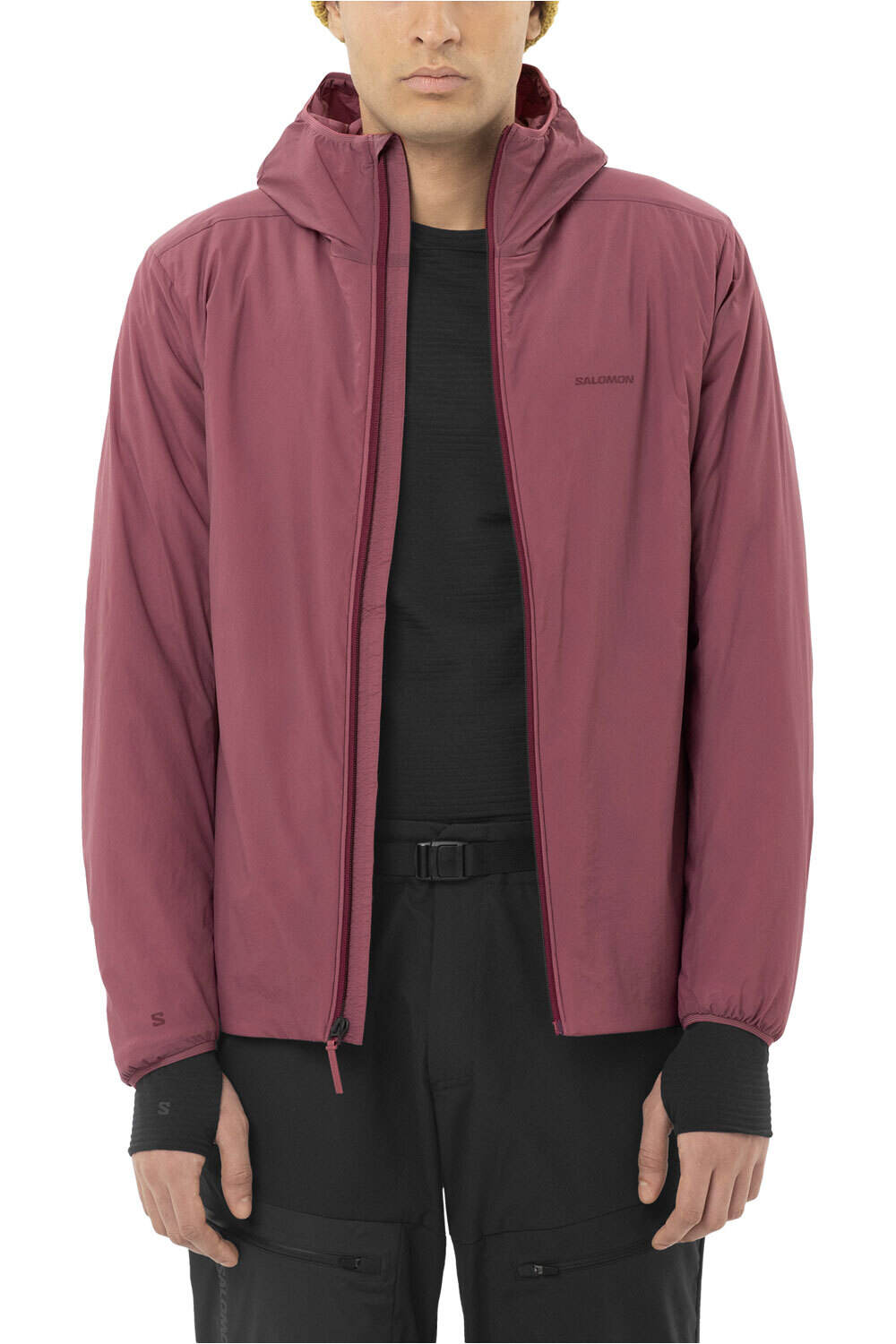 Salomon chaqueta outdoor hombre MOUNTAIN FLEX JKT HD M vista frontal