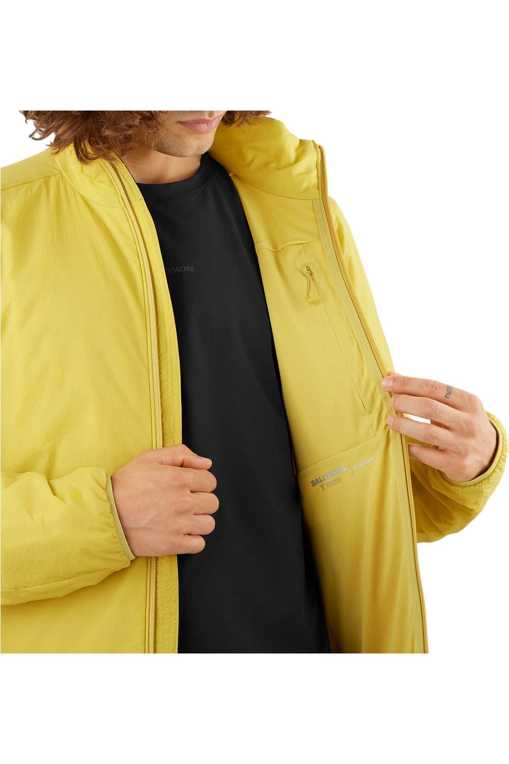 Salomon chaqueta outdoor hombre MOUNTAIN FLEX JKT M vista detalle