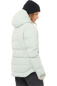 Salomon chaqueta outdoor mujer ALPENFLOW DOWN JACKET W vista trasera