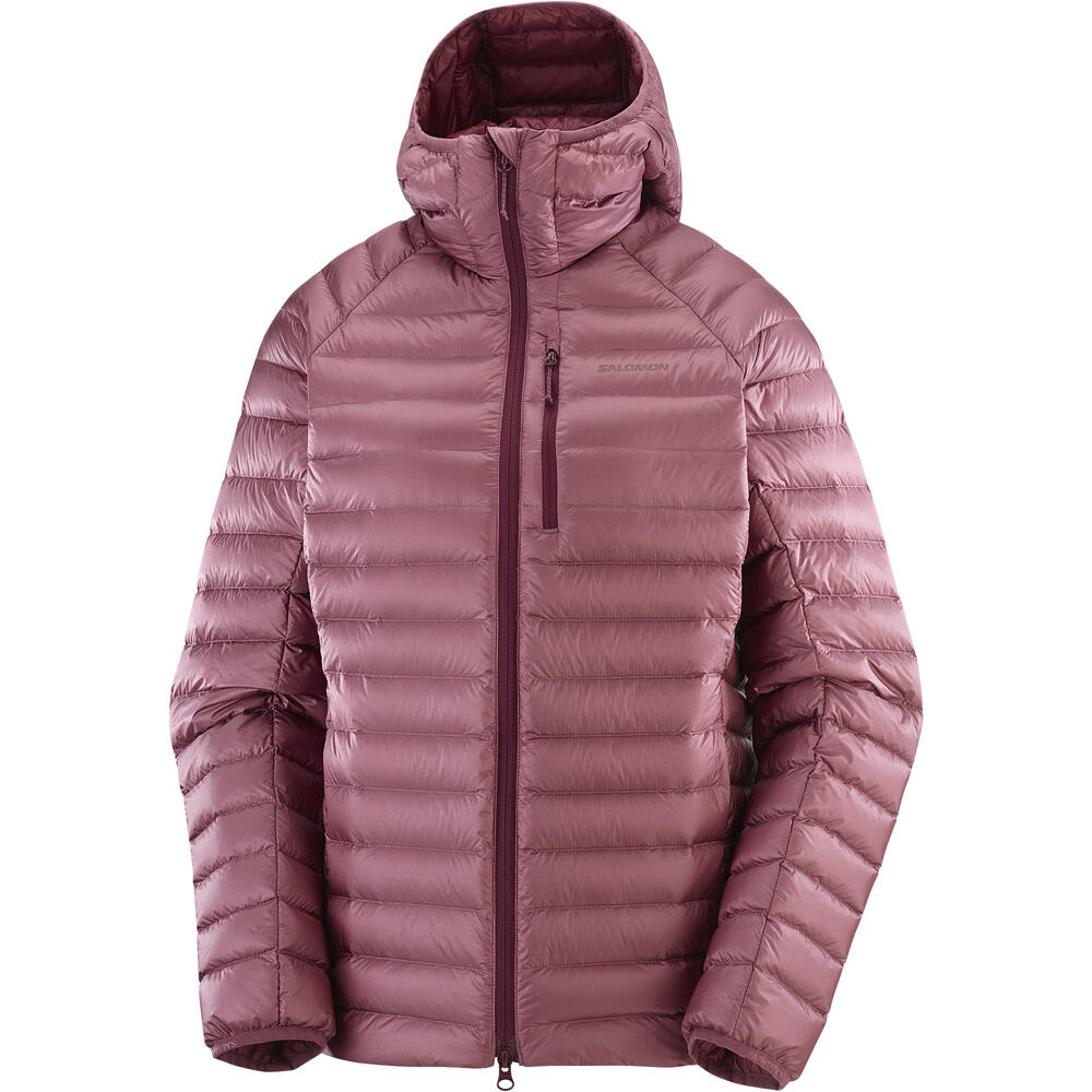 Salomon chaqueta outdoor mujer ELIXIR MICRO DOWN HD W vista detalle