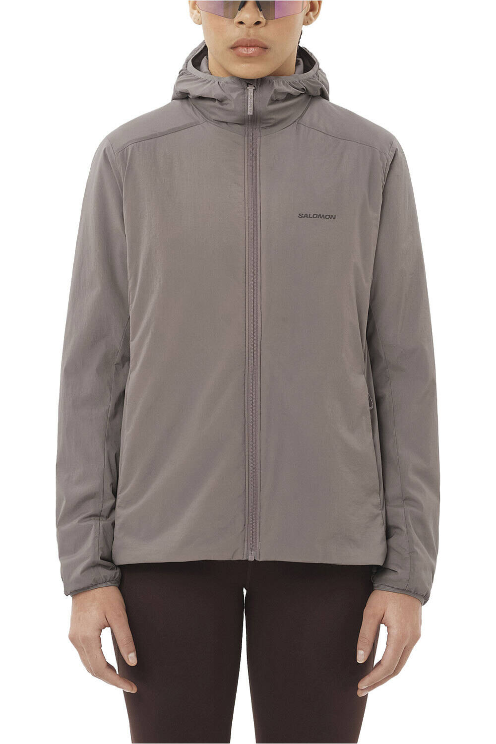 Salomon chaqueta outdoor mujer MOUNTAIN FLEX JKT HD W vista frontal