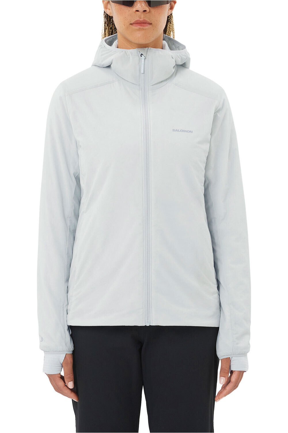 Salomon chaqueta outdoor mujer MOUNTAIN FLEX JKT HD W vista frontal