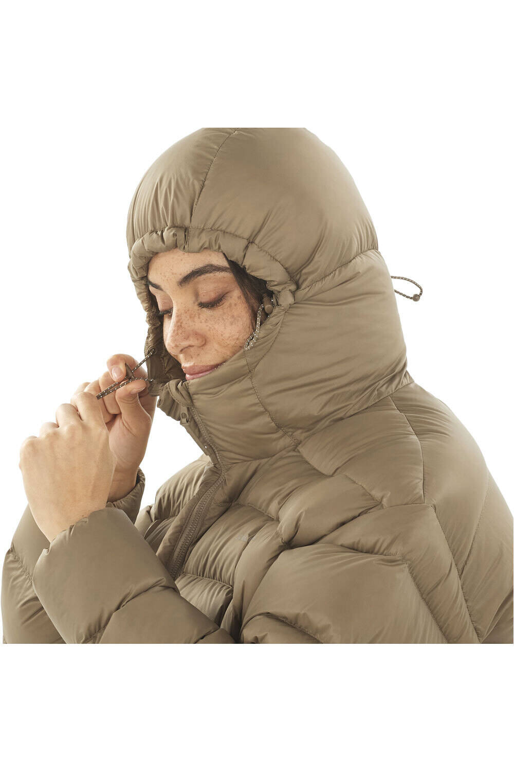 Salomon chaqueta outdoor mujer OUTLINE NOV CROP DOWN W 04