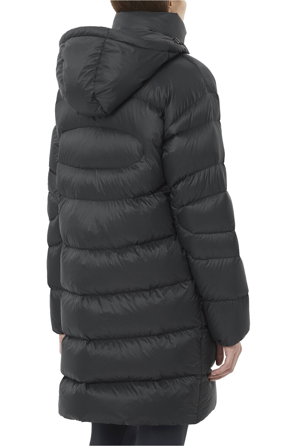 Salomon chaqueta outdoor mujer OUTLINE NOV MID DOWN W vista trasera