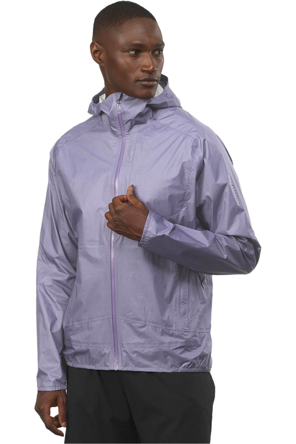 Salomon CHAQUETA RUNNING HOMBRE BONATTI WP JACKET M vista frontal