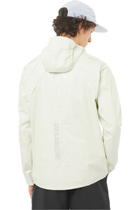 Salomon CHAQUETA RUNNING HOMBRE BONATTI WP JACKET M vista trasera