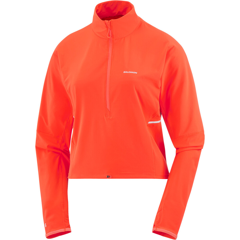 Salomon CHAQUETA RUNNING MUJER SENSE AERO HYBD CP PLVR W 04