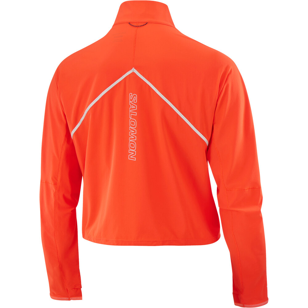 Salomon CHAQUETA RUNNING MUJER SENSE AERO HYBD CP PLVR W 05