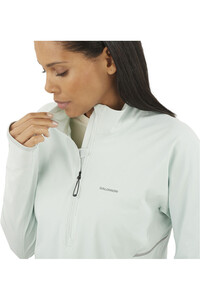 Salomon CHAQUETA RUNNING MUJER SENSE AERO HYBD CP PLVR W vista detalle