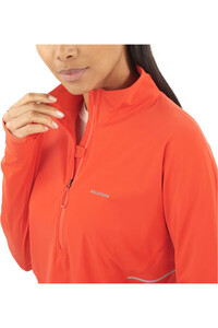 Salomon CHAQUETA RUNNING MUJER SENSE AERO HYBD CP PLVR W vista detalle