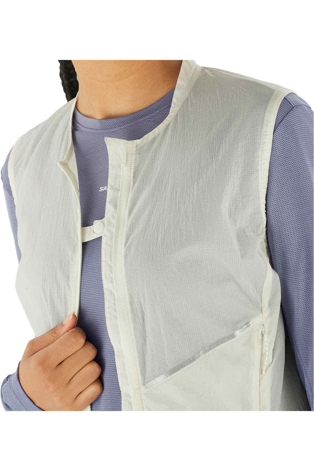 Salomon CHAQUETA RUNNING MUJER SENSE AERO WIND VEST W 04