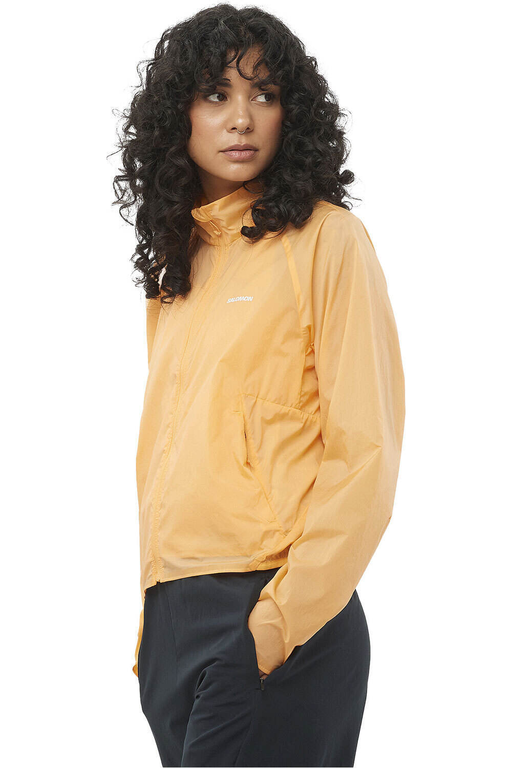 Salomon CHAQUETA RUNNING MUJER SHKout FLY JKT W vista frontal