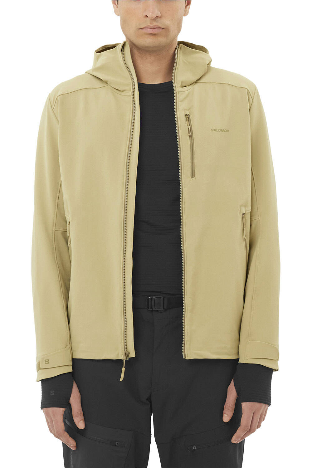 Salomon chaqueta softshell hombre OUTPEAK SOFTSHELL M vista frontal