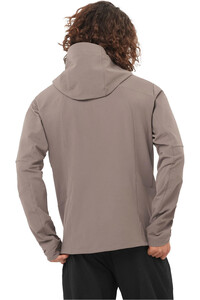 Salomon chaqueta softshell hombre OUTPEAK SOFTSHELL M vista trasera