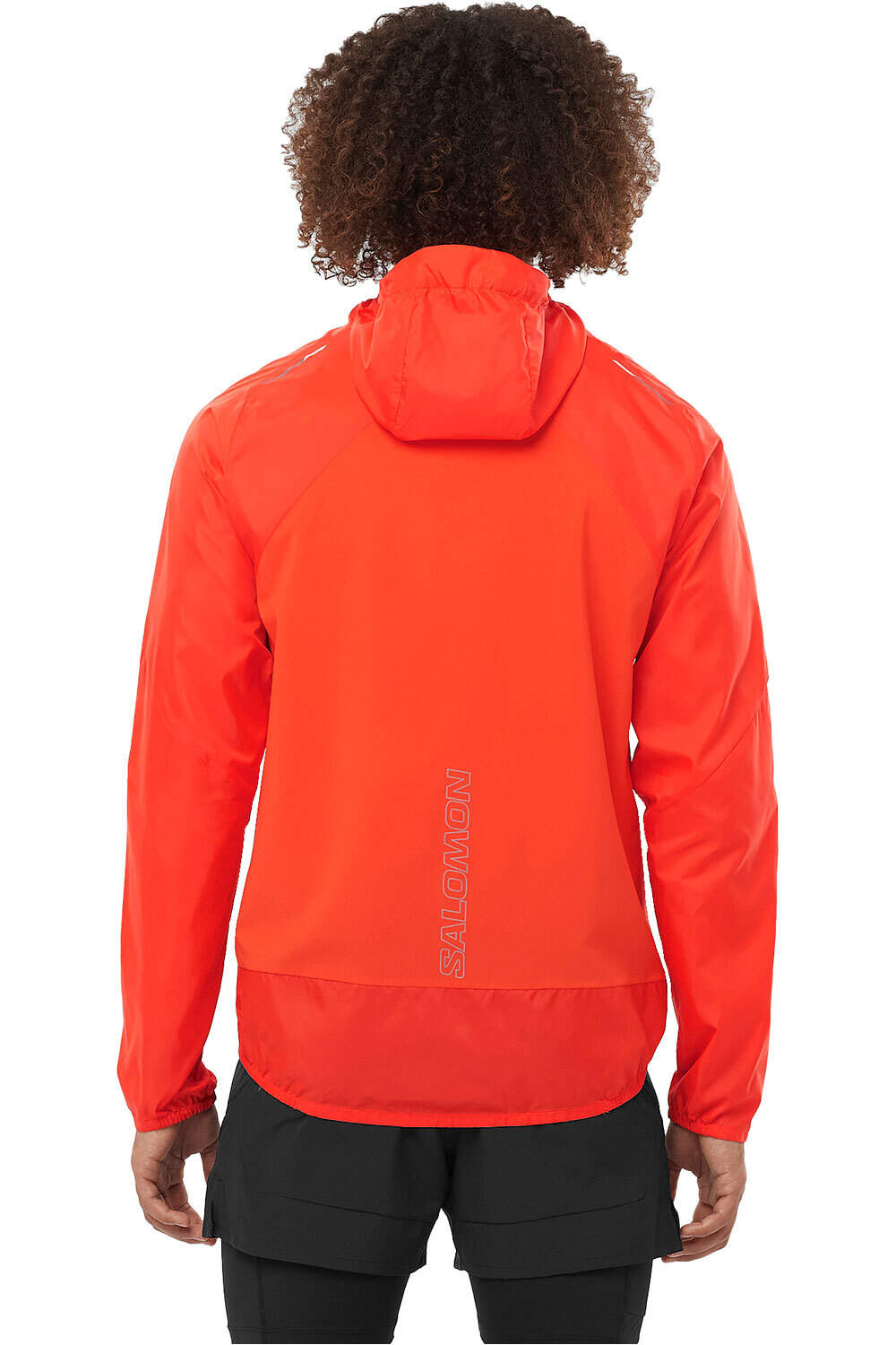 Salomon CHAQUETA TRAIL RUNNING HOMBRE BONATTI CROSS WIND  M vista trasera