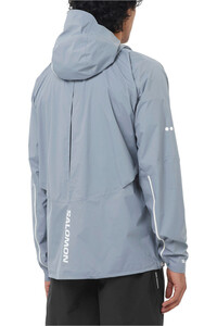 Salomon CHAQUETA TRAIL RUNNING HOMBRE BONATTI PRO JKT M vista trasera