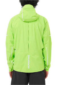 Salomon CHAQUETA TRAIL RUNNING HOMBRE BONATTI PRO JKT M vista trasera