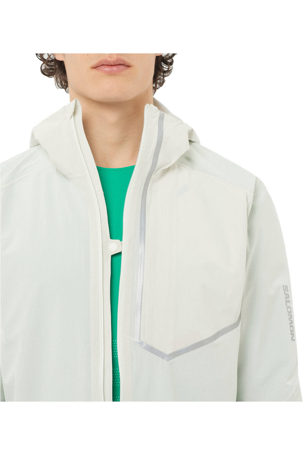 Salomon CHAQUETA TRAIL RUNNING HOMBRE BONATTI TRAIL JKT M vista detalle