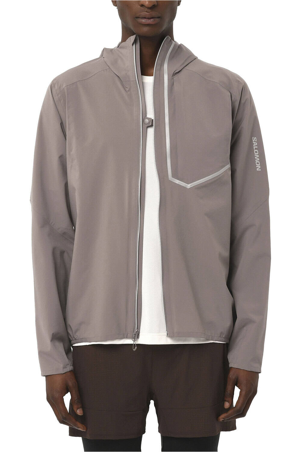 Salomon CHAQUETA TRAIL RUNNING HOMBRE BONATTI TRAIL JKT M vista frontal