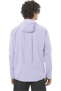 Salomon CHAQUETA TRAIL RUNNING HOMBRE BONATTI TRAIL JKT M vista trasera