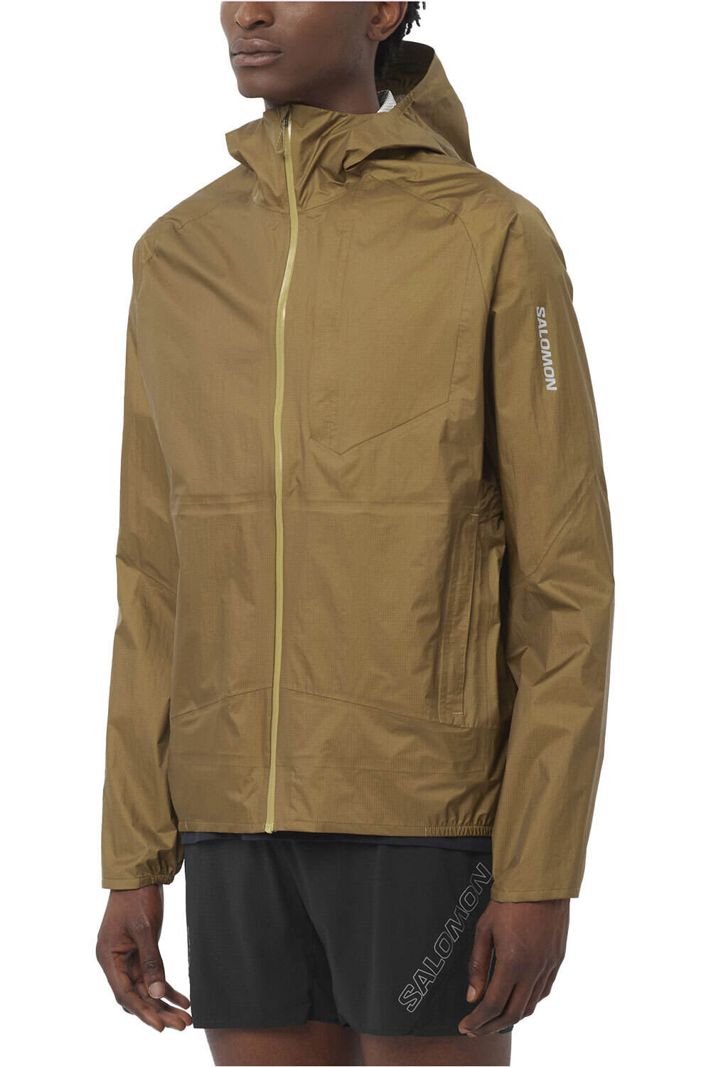 Salomon CHAQUETA TRAIL RUNNING HOMBRE BONATTI WP JACKET M vista frontal