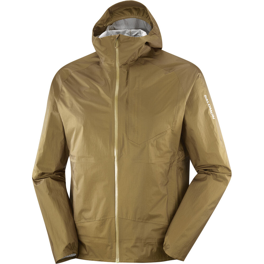 Salomon CHAQUETA TRAIL RUNNING HOMBRE BONATTI WP JACKET M vista trasera