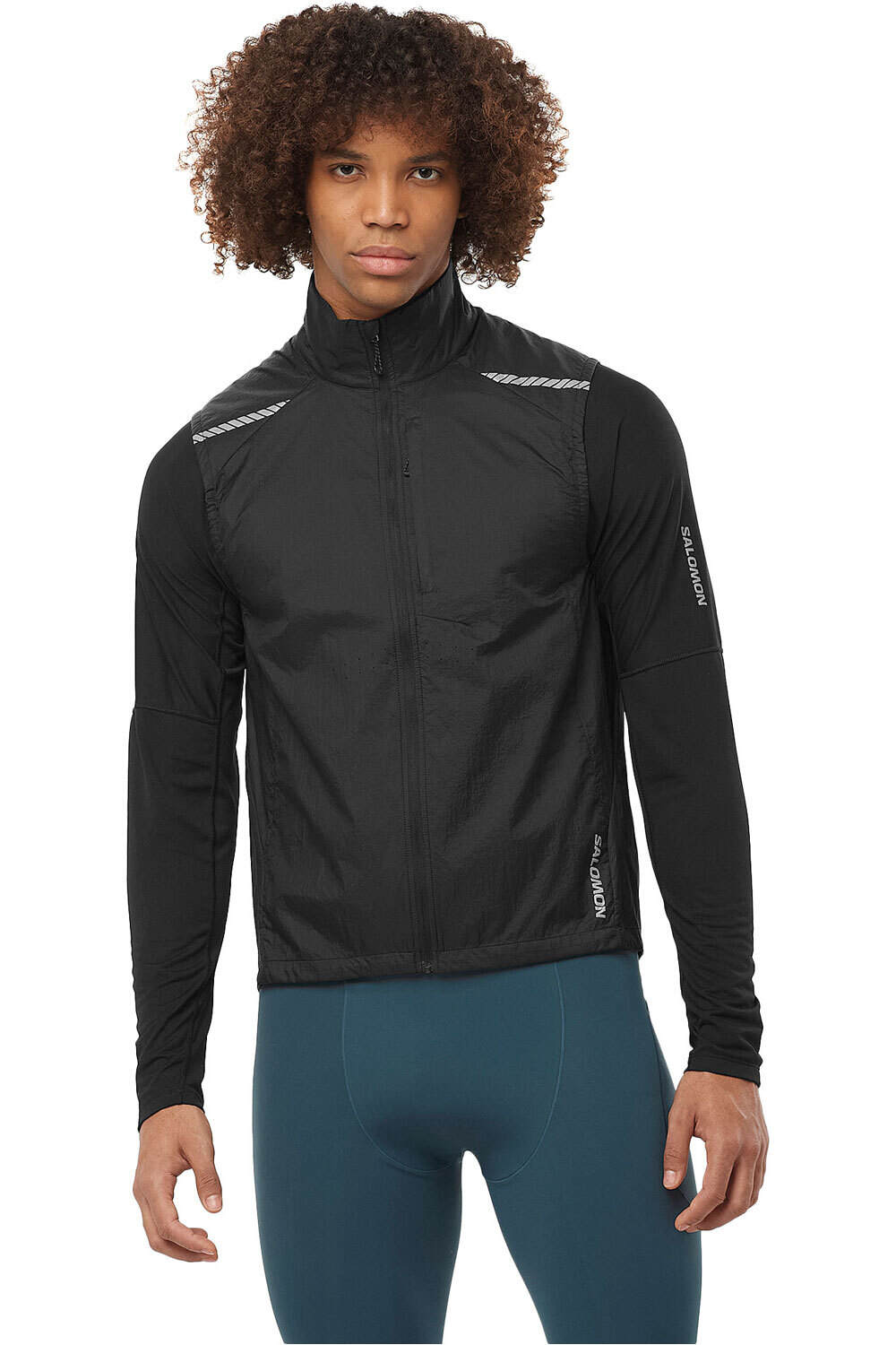 Salomon CHAQUETA TRAIL RUNNING HOMBRE SENSE FLOW VEST M vista frontal