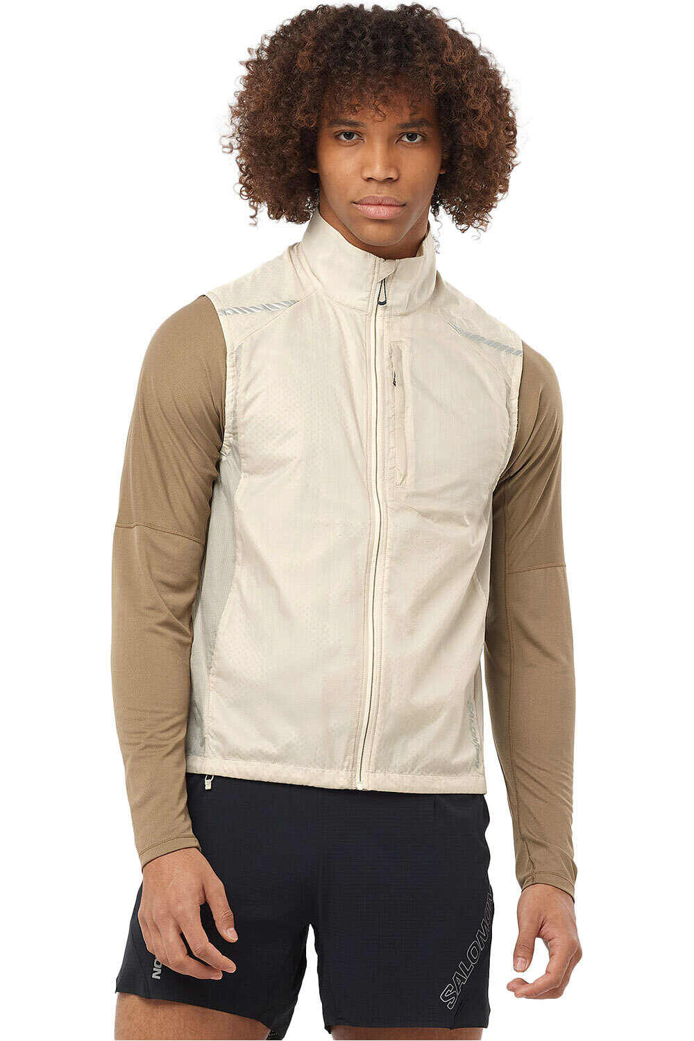 Salomon CHAQUETA TRAIL RUNNING HOMBRE SENSE FLOW VEST M vista frontal