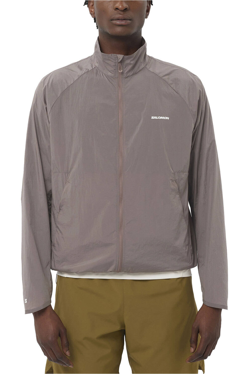 Salomon CHAQUETA TRAIL RUNNING HOMBRE SHKout FLY JKT M vista frontal