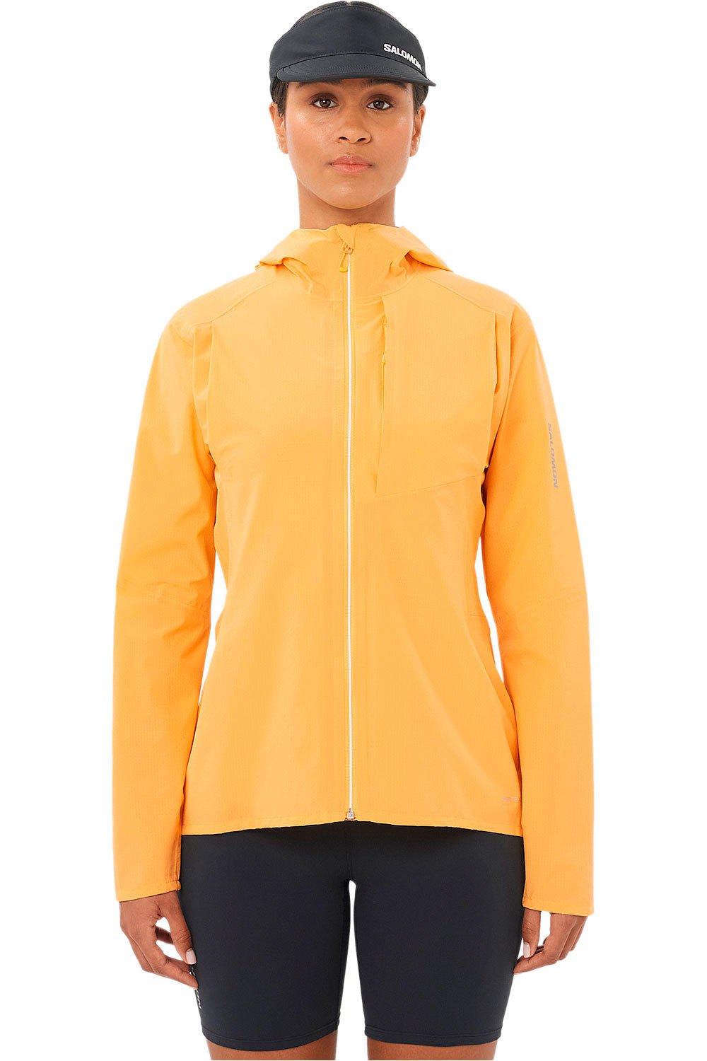 Salomon CHAQUETA TRAIL RUNNING MUJER BONATTI TRAIL JKT W vista frontal