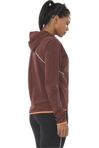 Salomon CHAQUETA TRAIL RUNNING MUJER SENSE AERO HYBRID HZ HD W vista trasera