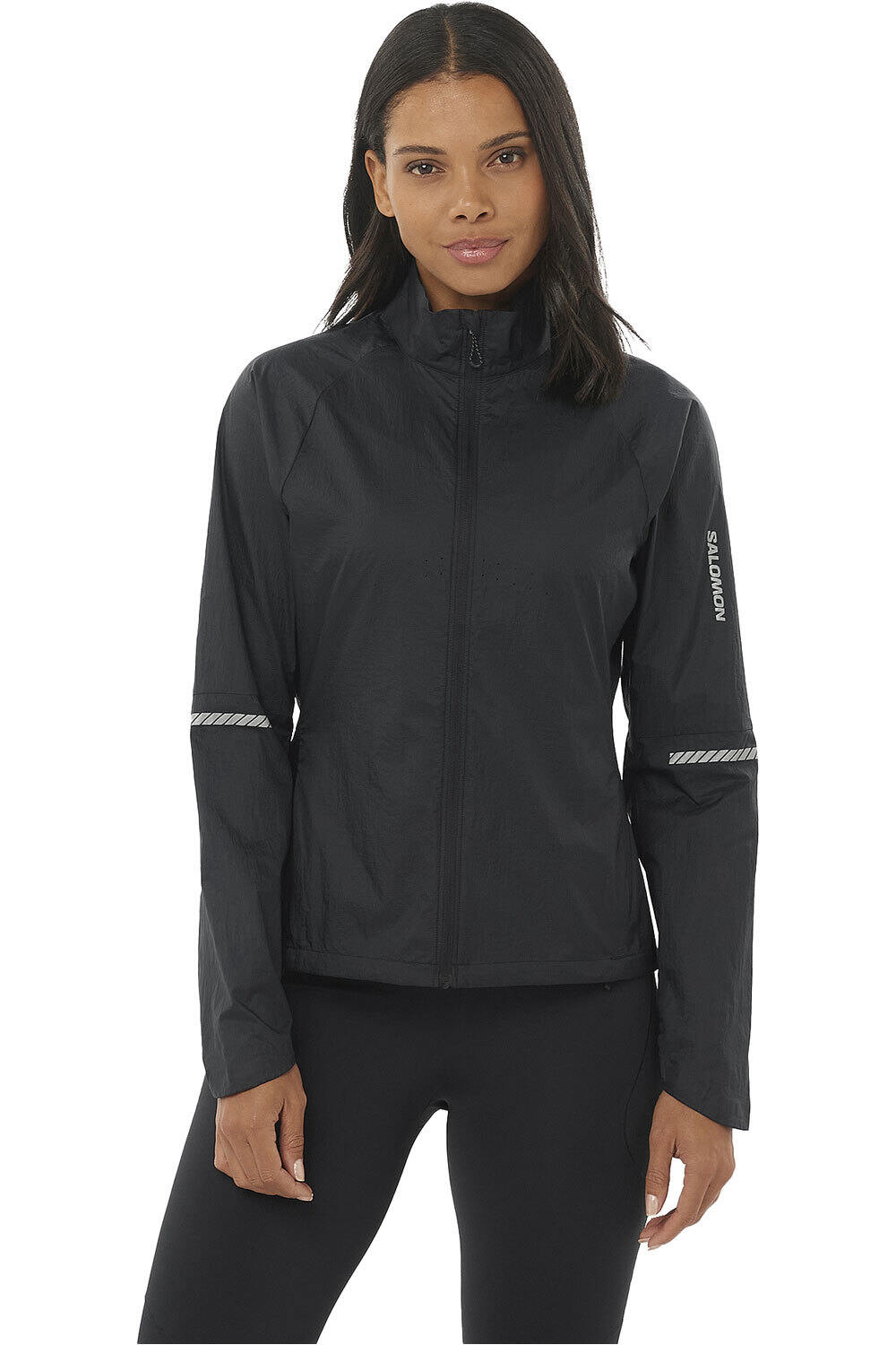 Salomon CHAQUETA TRAIL RUNNING MUJER SENSE FLOW JACKET W vista frontal