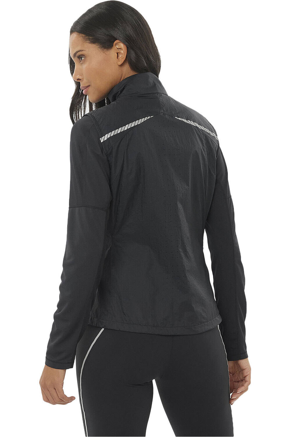 Salomon CHAQUETA TRAIL RUNNING MUJER SENSE FLOW VEST W vista trasera