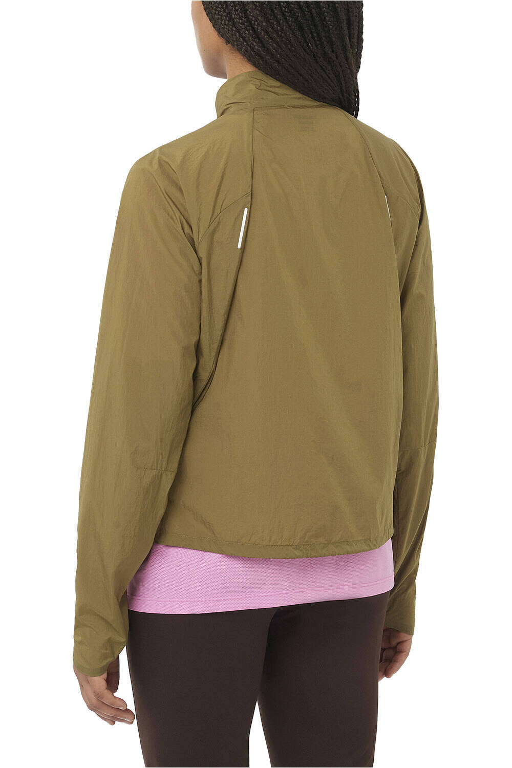 Salomon CHAQUETA TRAIL RUNNING MUJER SHKout FLY JKT W vista trasera